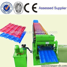 Glazed tile roof panel roll forming machine roofing sheet